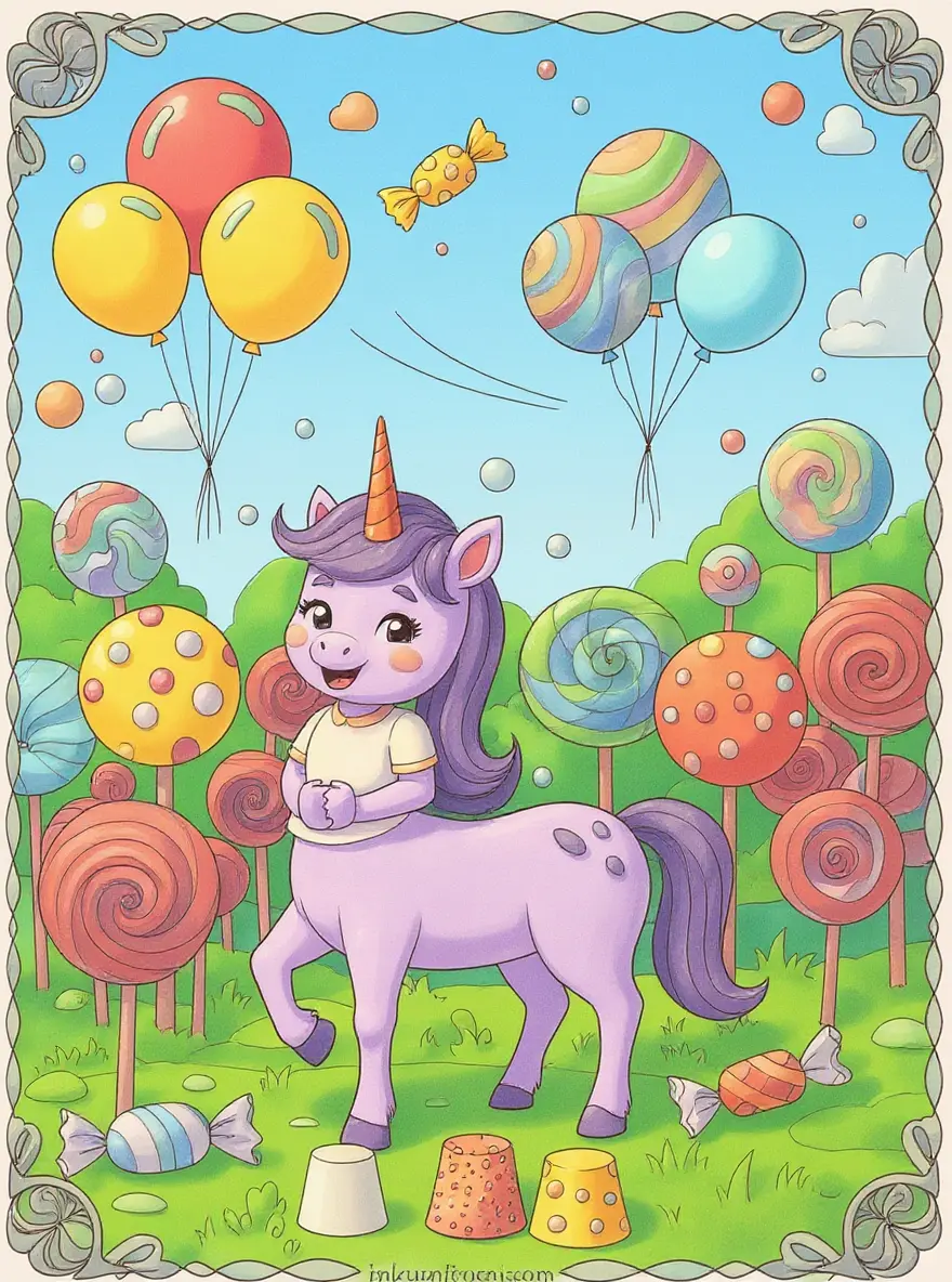 Centaur Unicorn Coloring Pages (Free PDF Printables) - Ink Unicorn