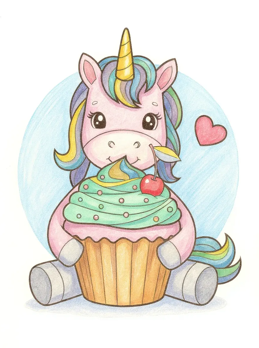 Cupcake Treat Unicorn