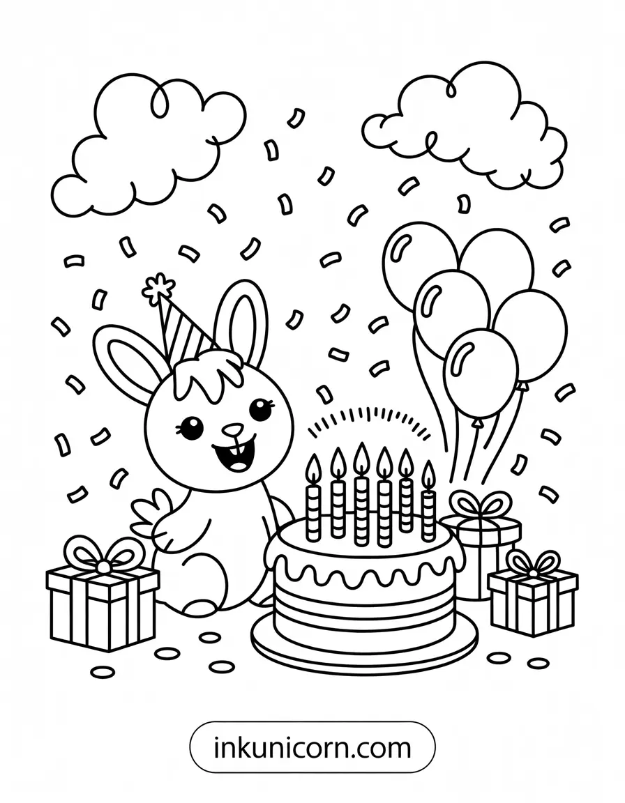 Bunny Unicorn Birthday Party