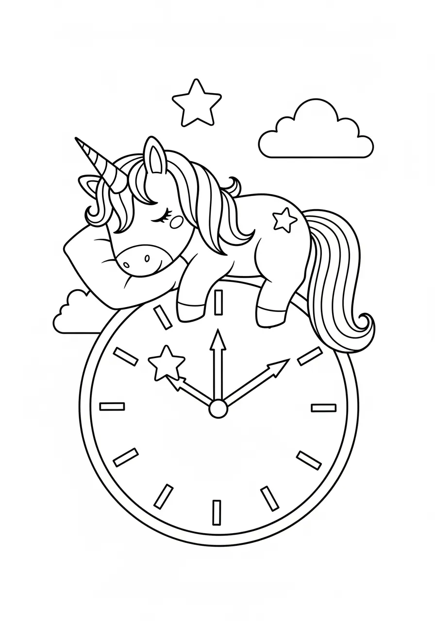 Clockface Naptime Dreamer