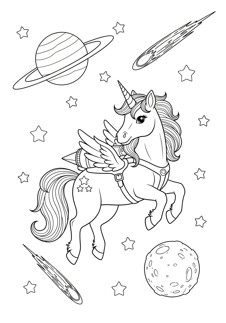 Cosmic Explorer Unicorn