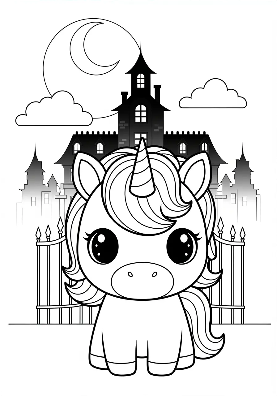 Girls Unicorn Coloring Pages (Free PDF Printables) - Ink Unicorn