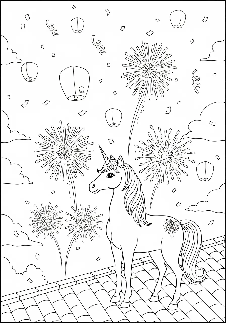 Rooftop Firework Dream