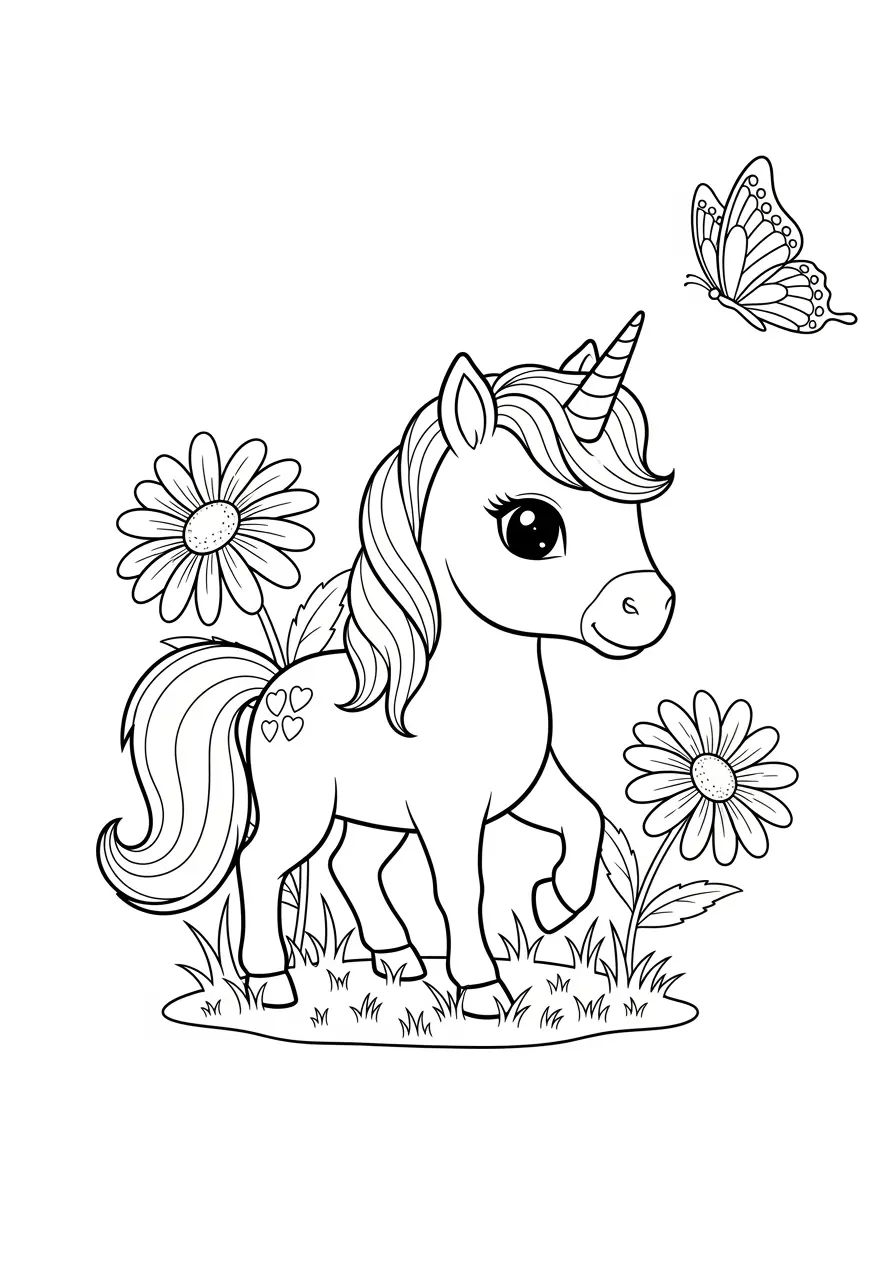 Spring Meadow Unicorn Stroll
